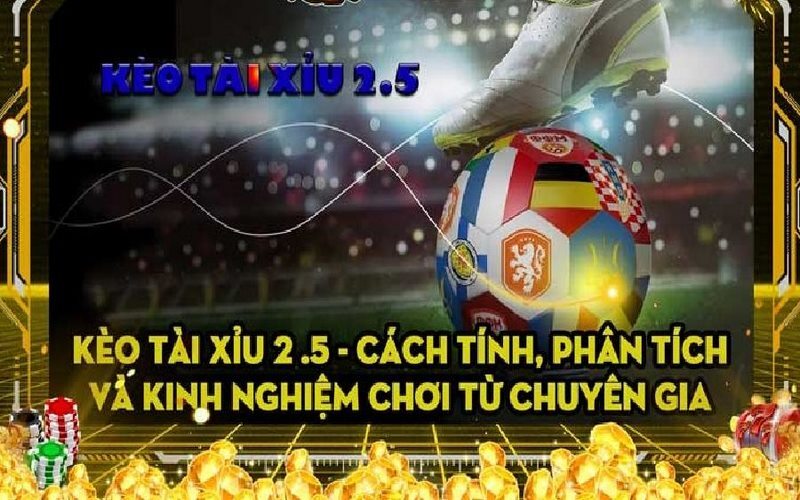 Tip chơi kèo tài xỉu 2.5