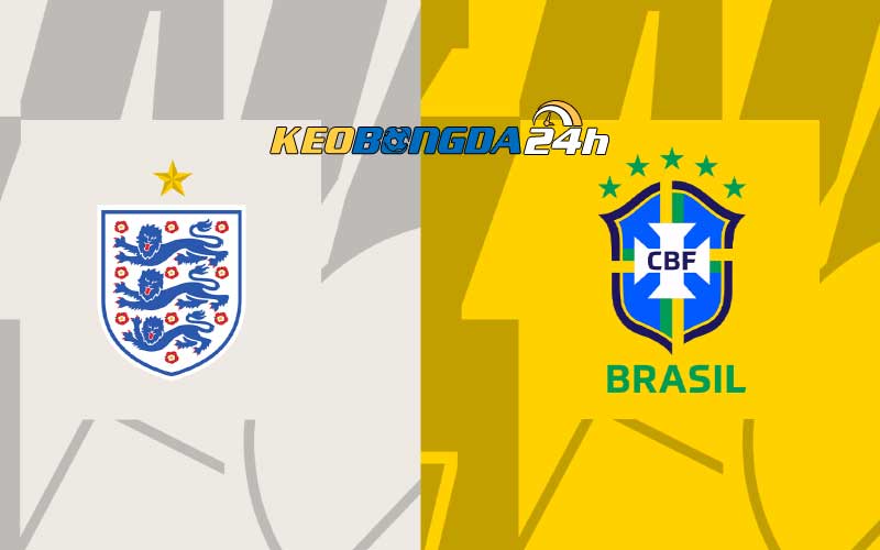 Soi kèo tài xỉu trận Anh vs Brazil 02h00 ngày 24/03/2024