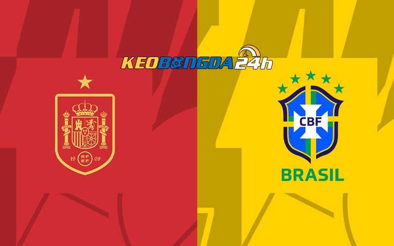 Soi kèo tài xỉu trận Tây Ban Nha vs Brazil 03h00 ngày 27/03/2024